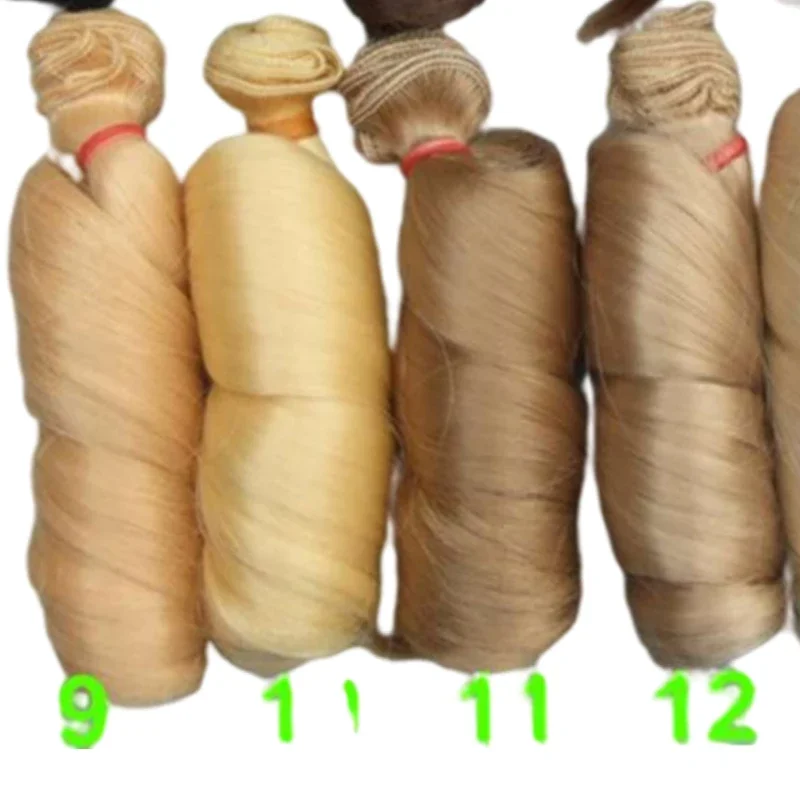 Handmade Wavy Doll Wigs For Blyth BJD 15cm SD AD 1/3 1/4 1/6 Bjd Doll Diy Hair bjd wig hair