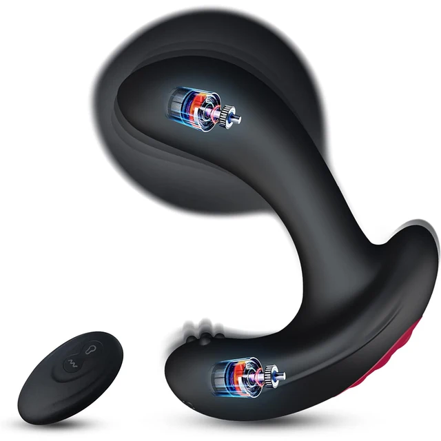 Anal Vibrator aufblasbare Butt Plug Fernbedienung Prostata Stimulator Massage gerät automatische vibrierende erwachsene männliche weibliche Sexspielzeug