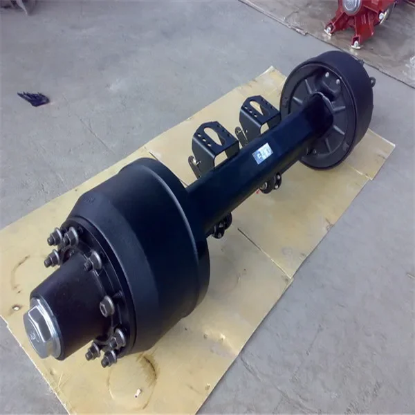 Semi American Light Duty Truck Type 10t 11.5t 13t 16t 20t Squared Rear Trailer Axles