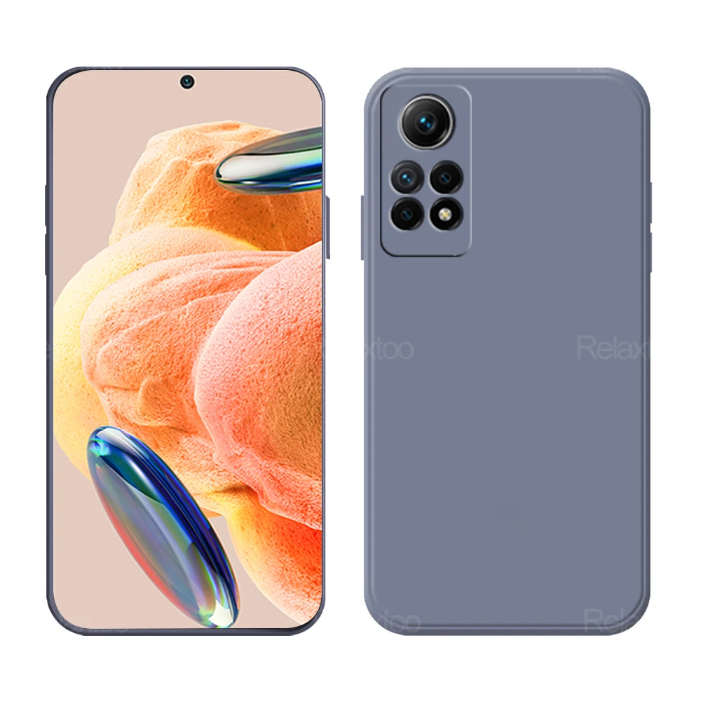 Redmi Note 12 Pro Custodia Per Telefono Custodia Protettiva Per Telefono Liquido Lato Dritto Per Xiaomi Redmi Note 12 Pro 4G Note12Pro Note12 Redmi