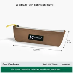 Compact Ultra - Light Travel Storage Bag - Portable and Versatile Organizer (Khaki s)