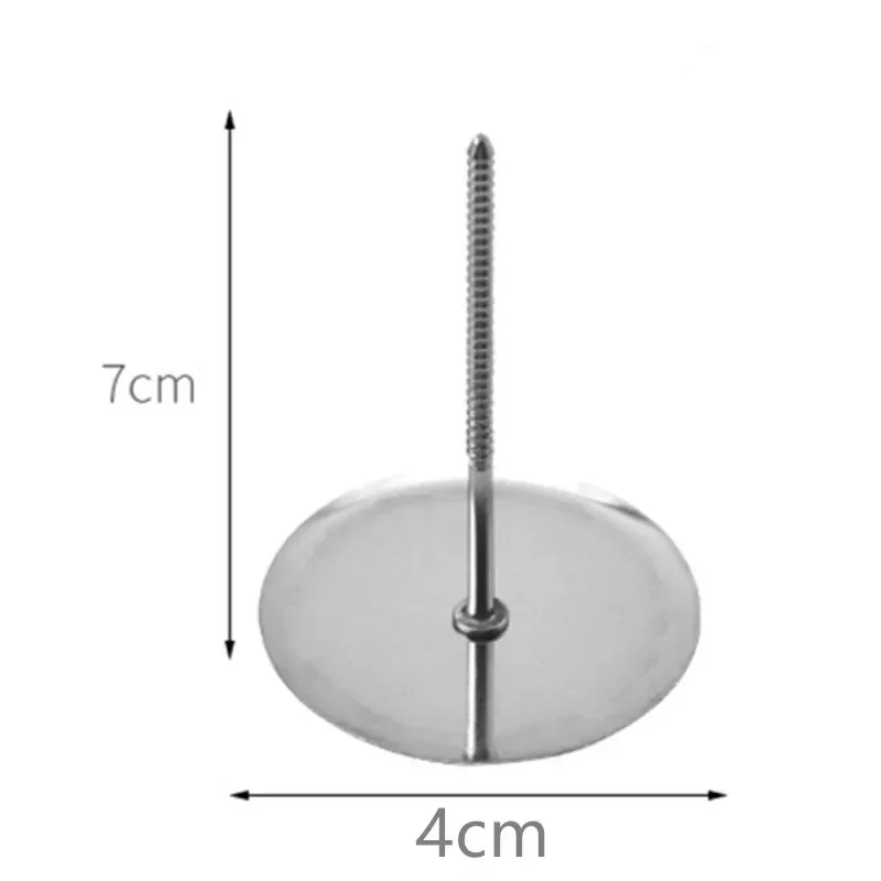 Piping Nail Cake Baking Stands Tools Flower Nails Bottom Tray Decorating DIY Pastry Kitchen Stainless Steel