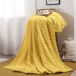 Luxurious Soft Flannel Blanket - Cozy Multi - Purpose Throw - 1pc 180x200cm (Color 11)