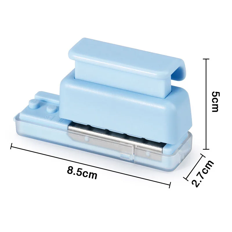 Mini 5 Holes Paper Punch A5 B5 A4 Loose Leaf Notebook Paper Puncher Tool Loose-leaf Binding Ring Student Office Stationery Supplies