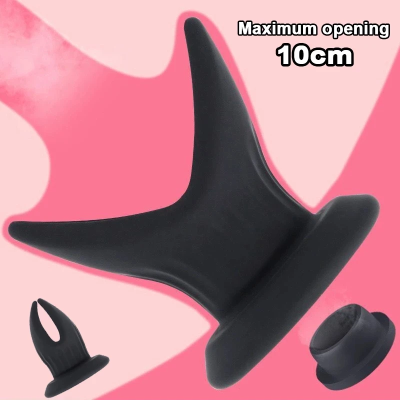Пробка-туннель Orion Lust Tunnel Plug with Stopper с ограничителем, черный 5321180000 - Orion - Анальные тоннели - Купить