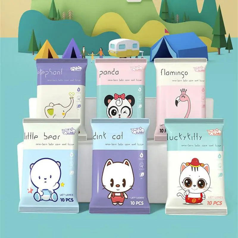 Рисунок 6 - 5 видов дезинфекционных влажных