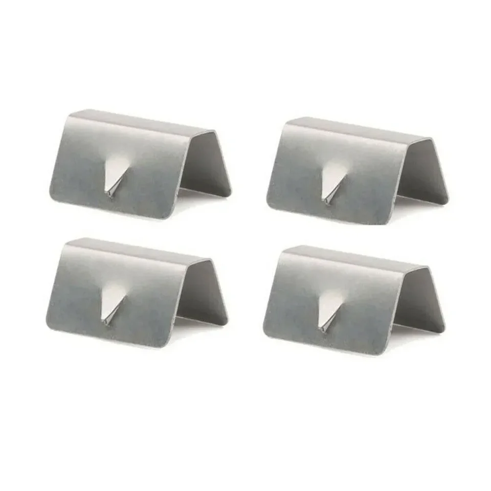 Clip di Fissaggio per Deflettori di e Pioggia - Set di 12 Compatibili con HEKO G3 in Acciaio Inossidabile