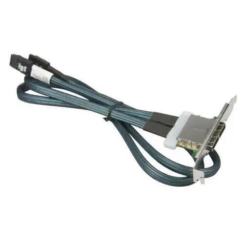 

cable for Supermicro Internal to External 2 Port MiniSAS Cascading CBL-0352L 85cm Full Profile