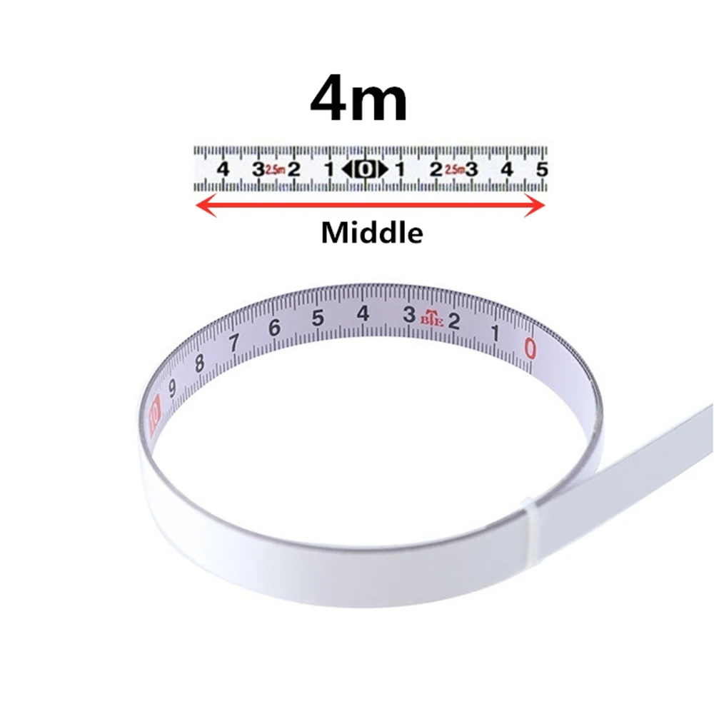 목공 자체 접착 측정 마이터 트랙 미터법 체중계 눈금자, 정밀 테이블 톱 측정 도구, 1-5m