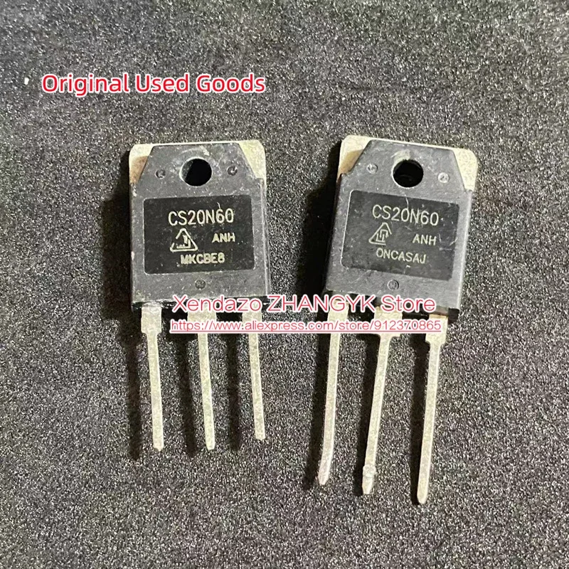 10pcs/lot Original CS20N60 20N60 TO-247 20A 600V MOSFET Quality assurance Large chip high power Transistor