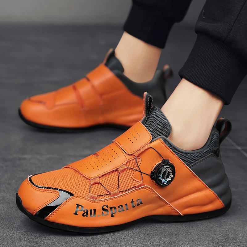 Autumn Golf Shoes for Mens Top Quality Gym Sneakers Men Non-Slip Golf Sneakers Man Quick Lacing Training