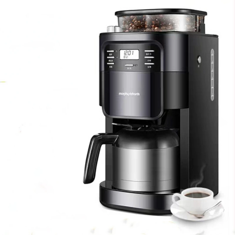 Mofei American Coffee Machine MR1028 Household Full-automatic Drip Coffee Machine Bean Powder Drip Filter Coffee Machine