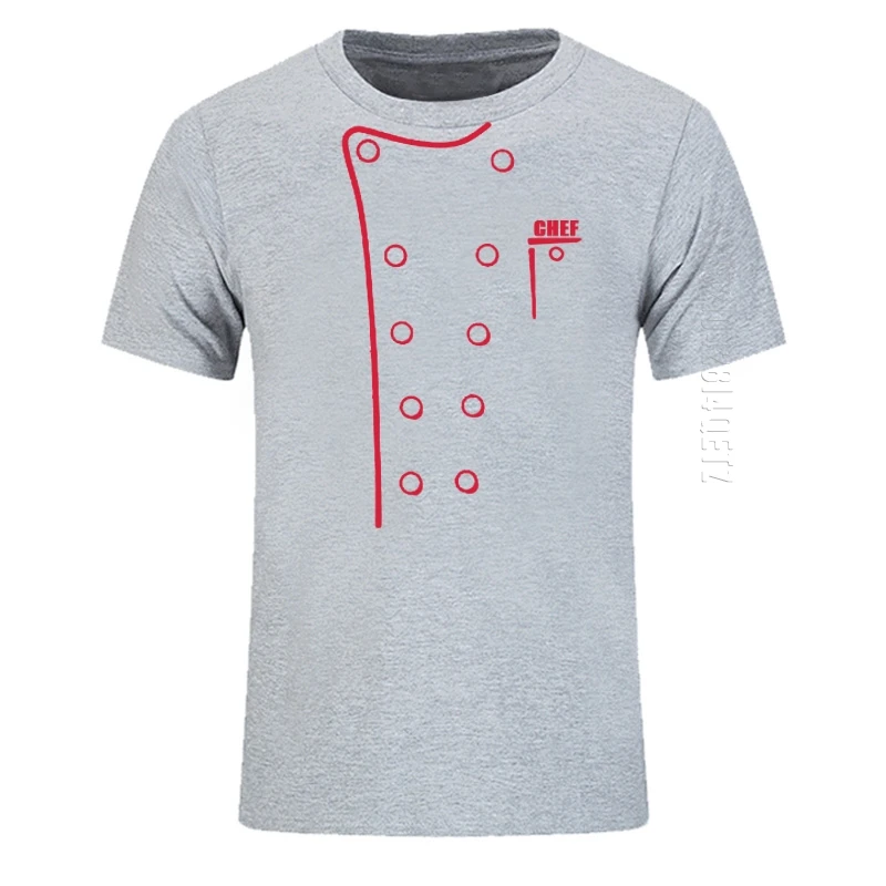 CHEF WHITES Kitchen Cooking Gift O Neck T Shirt Men New Funny
