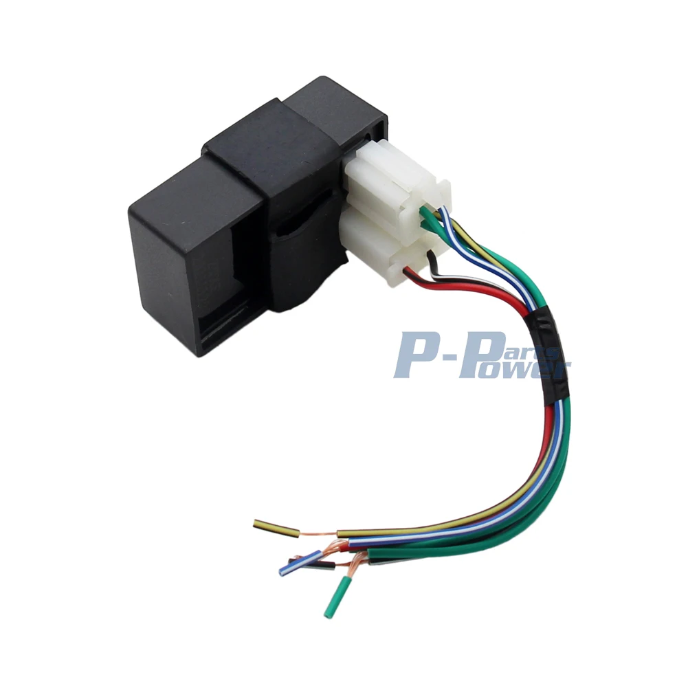 CDI WIRE CABLE HARNESS PLUG CONNECTOR FOR 6 PIN CDI BOX GY6 CHINESE SCOOTER MOPED ATV TAOTAO VIP ROKETA JONWAY SUNL TANK VIP BAJA SUNL PEACE ZNEN BENZHOU JMSTAR BMS AND MANY MORE 