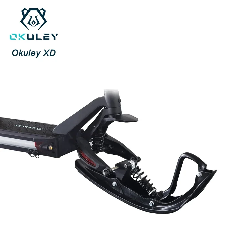 New Okure XD1500 Snow Scooter 52V 23.4Ah 2000W Motor Snow Electric Scooter Electronic Brake Maximum Speed 30km/h
