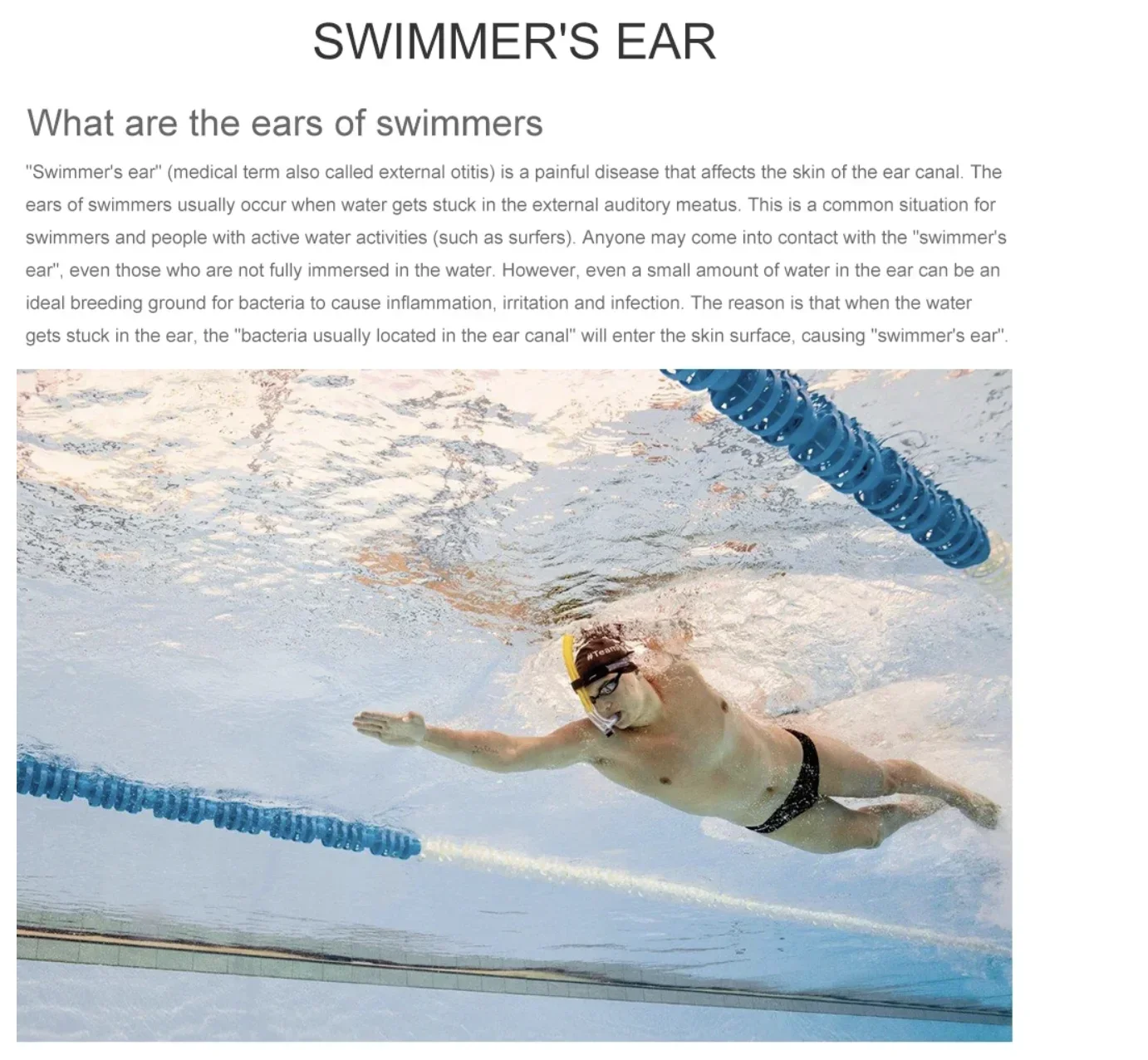 Swimming Ear Plugs Soft Silicone Sound Waterproof Earplugs Diving Water Surf Swim Water Proof Touch Ear Buds Snorkeling Set 6