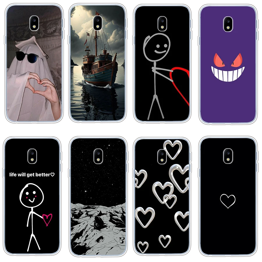 7 Per Galaxy J3 2017/J3 2018/J3 Pro 17/J5 2017/J5 Pro 17/J7 17/J7 18/J7 Pro Custodia Tpu Custodia Protettiva In Silicone Morbido Custodia Protettiva