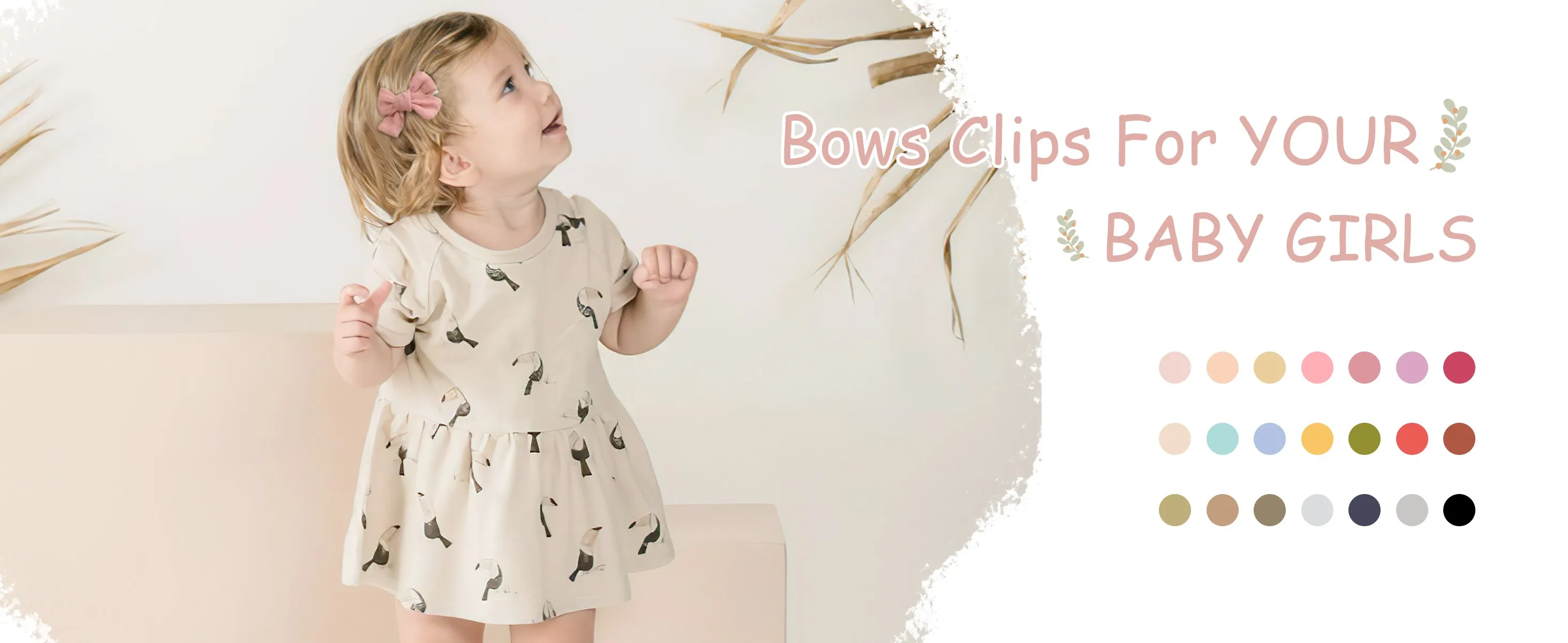 10 Stück niedliche Haarspangen mit Schleife für Kinder, Haarspangen aus Baumwolle und Leinen für Babys und Kinder, weiches, vollständig umwickeltes Design, sichere Haaraccessoires – Detail 3