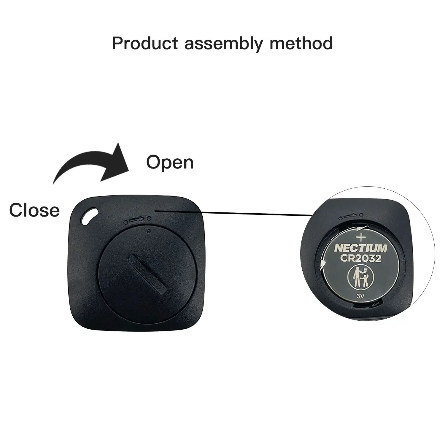 Bluetooth Smart GPS Tracker Work with Apple Find My APP ITag Anti Lost Reminder Device MFI Rated Locator Car Key Pet Kids Finder