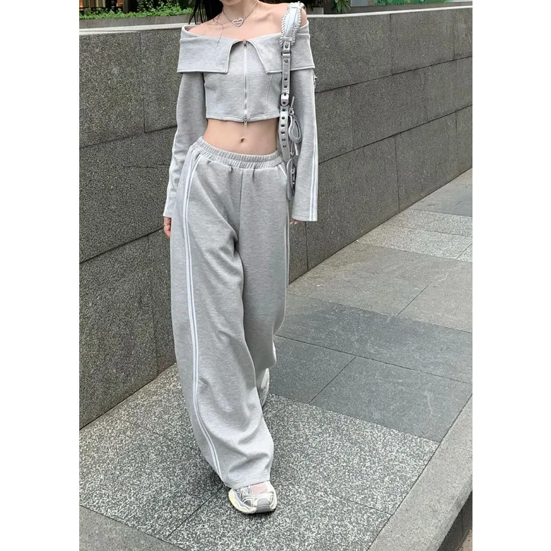 

Insozkdg Spring Autumn Women's Vetement Pas Cher Ensemble COTTON Ensemble Femme 2 Pièces Hooded Ensemble Jooging Femme 2 Pièces