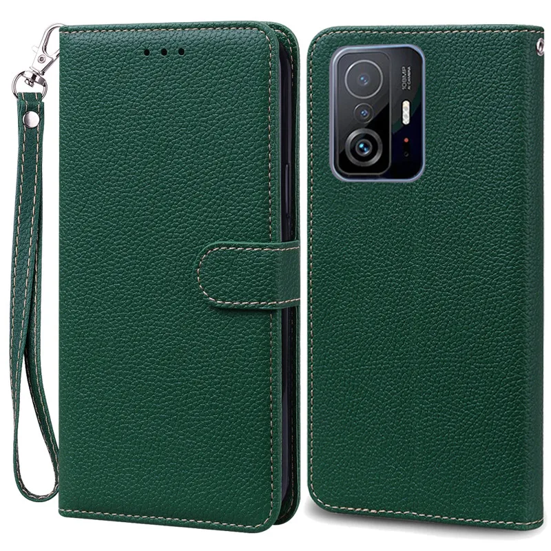 Leather Wallet Flip Case - Elegant Cover