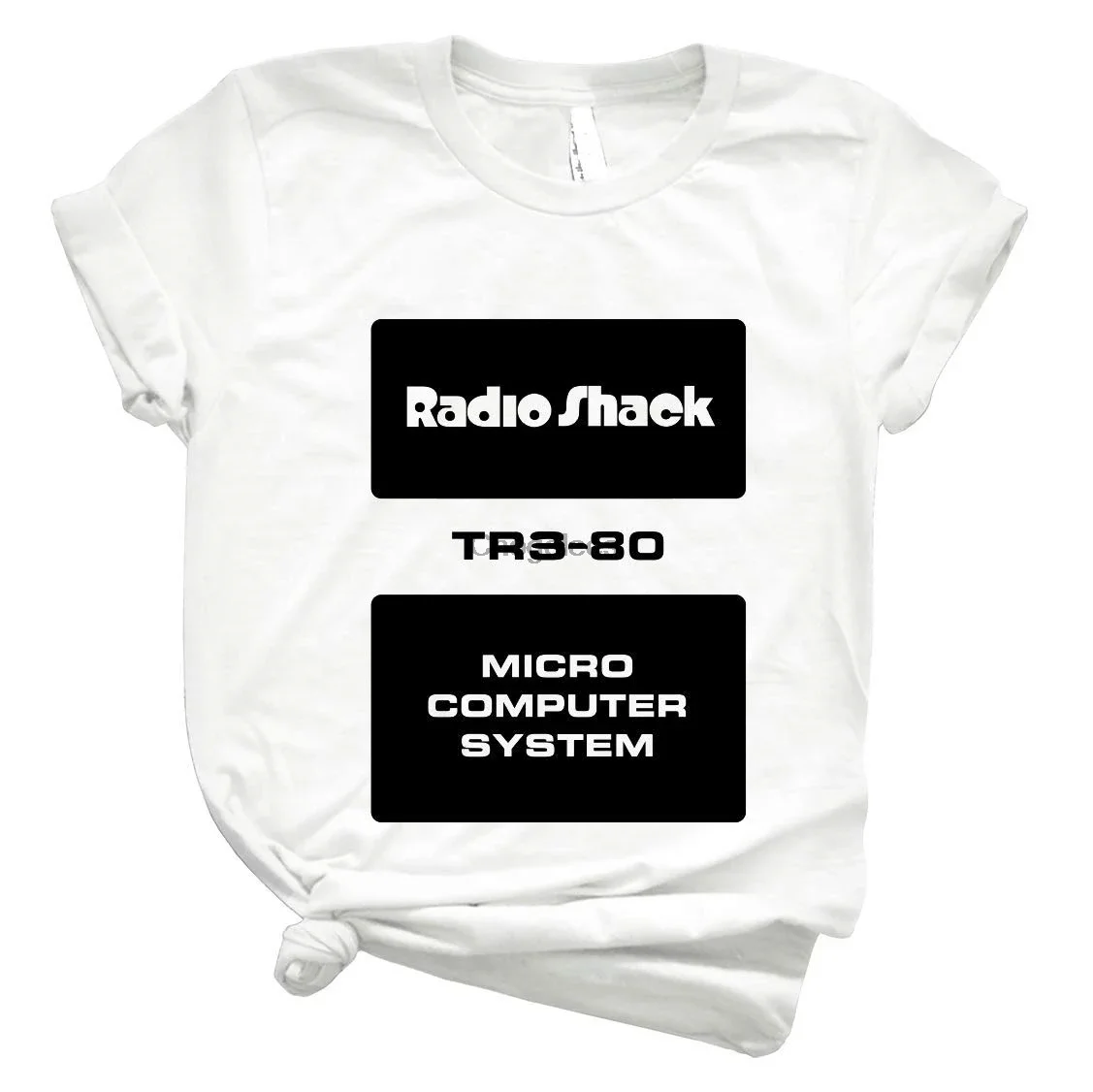

Radiaroshack Trs-80-футболка унисекс для мужчин и женщин, винтажная Ретро рубашка для индивидуального заказа, трендовая графическая рубашка