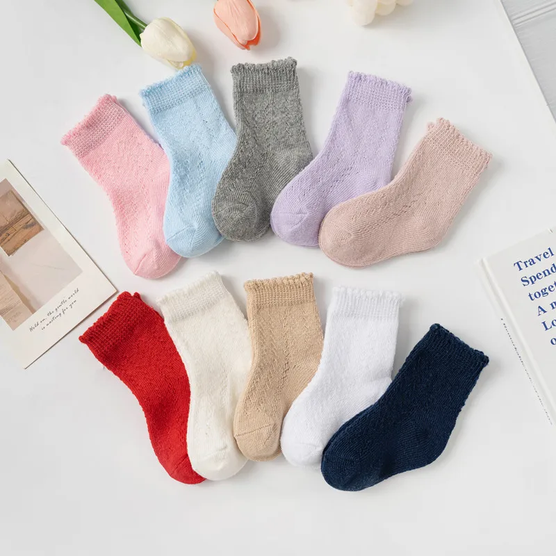Breathable Cotton Baby Socks 4