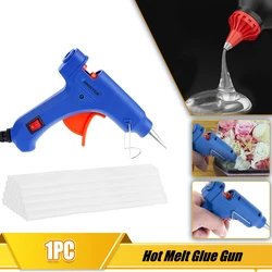 Hot Melt Glue Gun Industrial 20W Guns Thermo Electric Heat Temperature Thermo Electric Repair Tool with Glue Sticks Power Tool