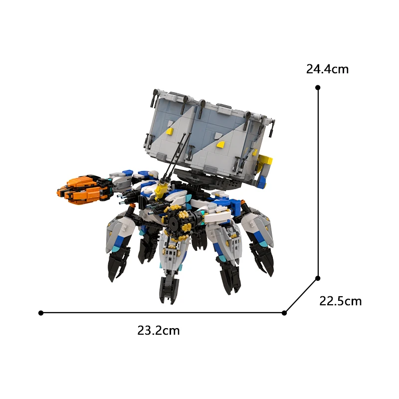 MOC NON Moc horizon Zero Dawned Shell Walker wide-headed