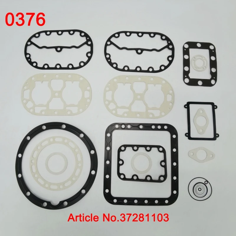 37281103 4H-15.2 4H-25.2 4H-15.2Y 4H-25.2Y-40P 4HE-18 4HE-25 4HE-18Y 4HE-25Y Gasket set for refrigeration compressor