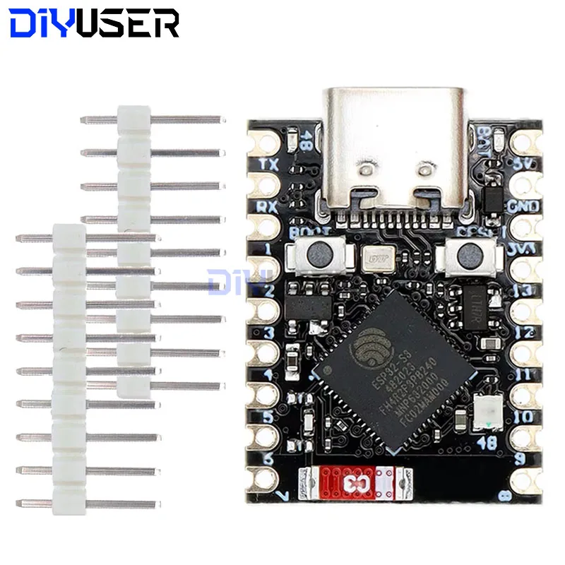 ตัวเลือกสินค้า บอร์ดพัฒนา ESP32-C3 โมดูลไวไฟ บลูทูธ ขนาดเล็ก
