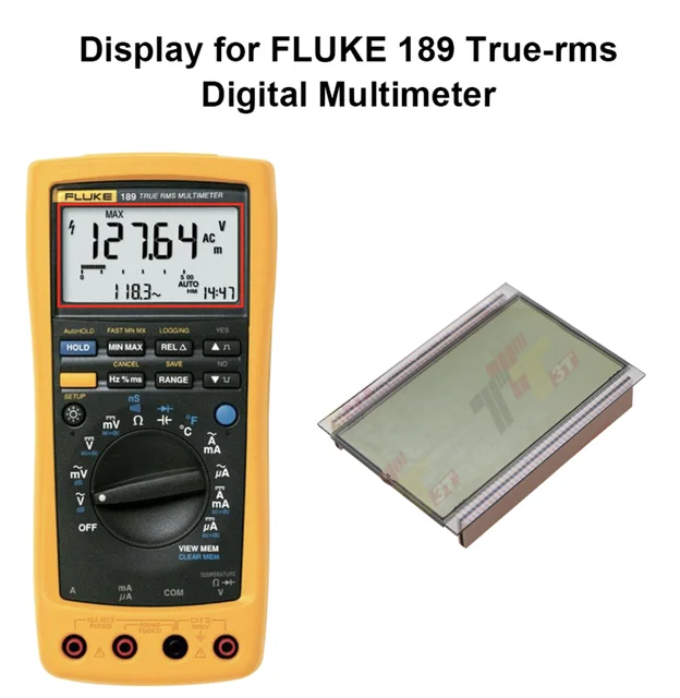 LCD Display for FLUKE 187 189 89-4(89 IV) Digital Multimeter LCD Display for FLUKE 187 189 89-4(89 IV) Digital Multimeter