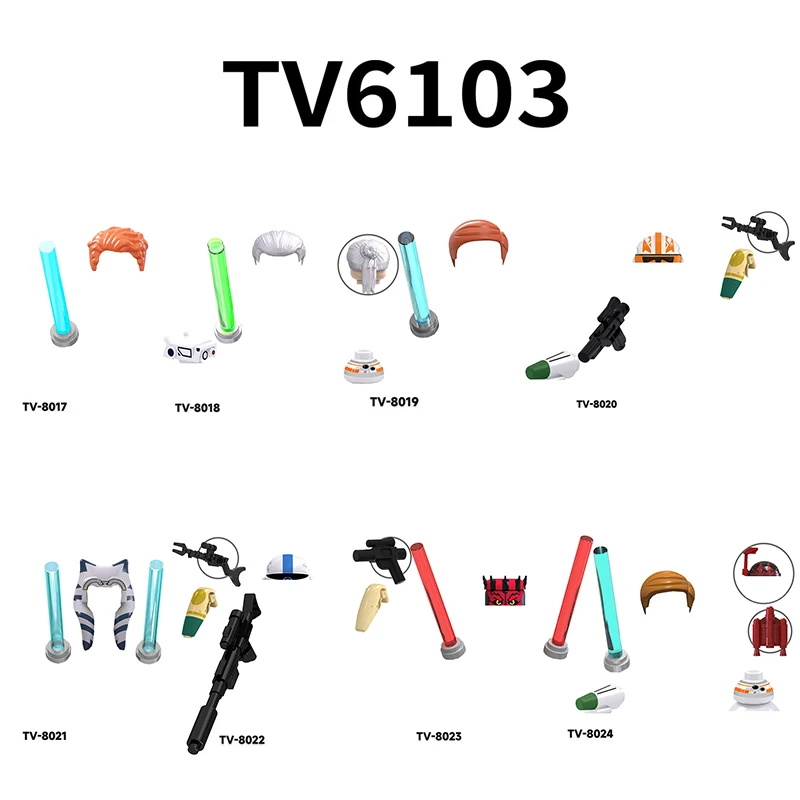 

TV6103 TV6104 Disney Movie Star Anime Building Blocks Airborne Troops Mini Action Figures Toy Bricks Assembly Kids Toys Gift