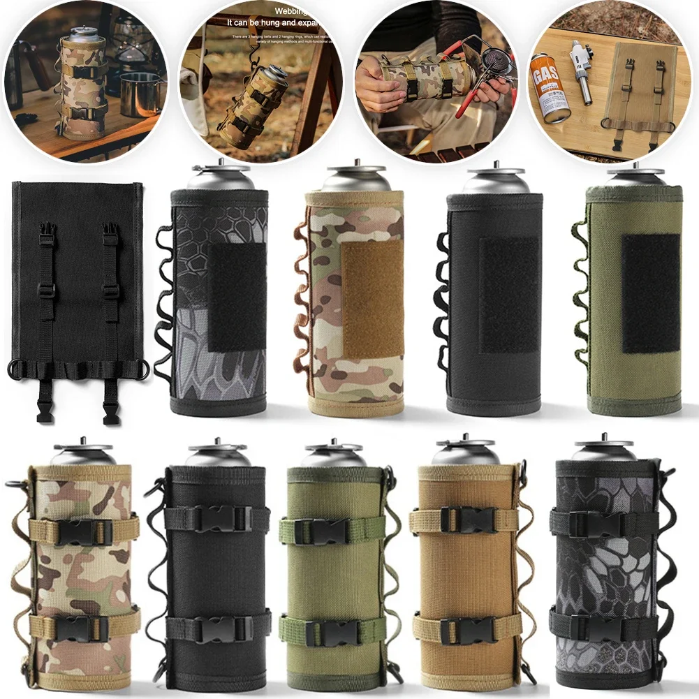 Cubierta Protectora Para Tanque De Gas De Camping: Funda De Camuflaje Anti-polvo Y Óxido (Talla Pequeña/Grande)
