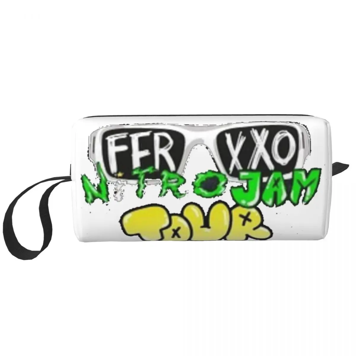 

Feid Ferxxo Nitro Jam Tour косметичка 90-х годов, сумка для туалетных принадлежностей, Модный водонепроницаемый органайзер для косметики