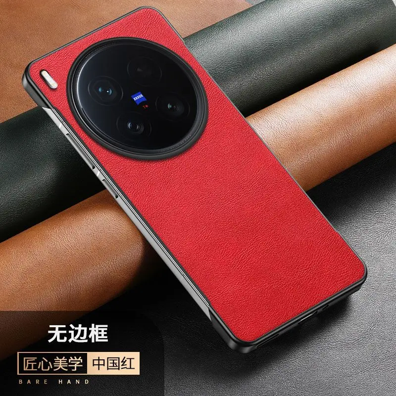 Luxury PU Leather Skin Protective Back Cover - Premium Phone Shell