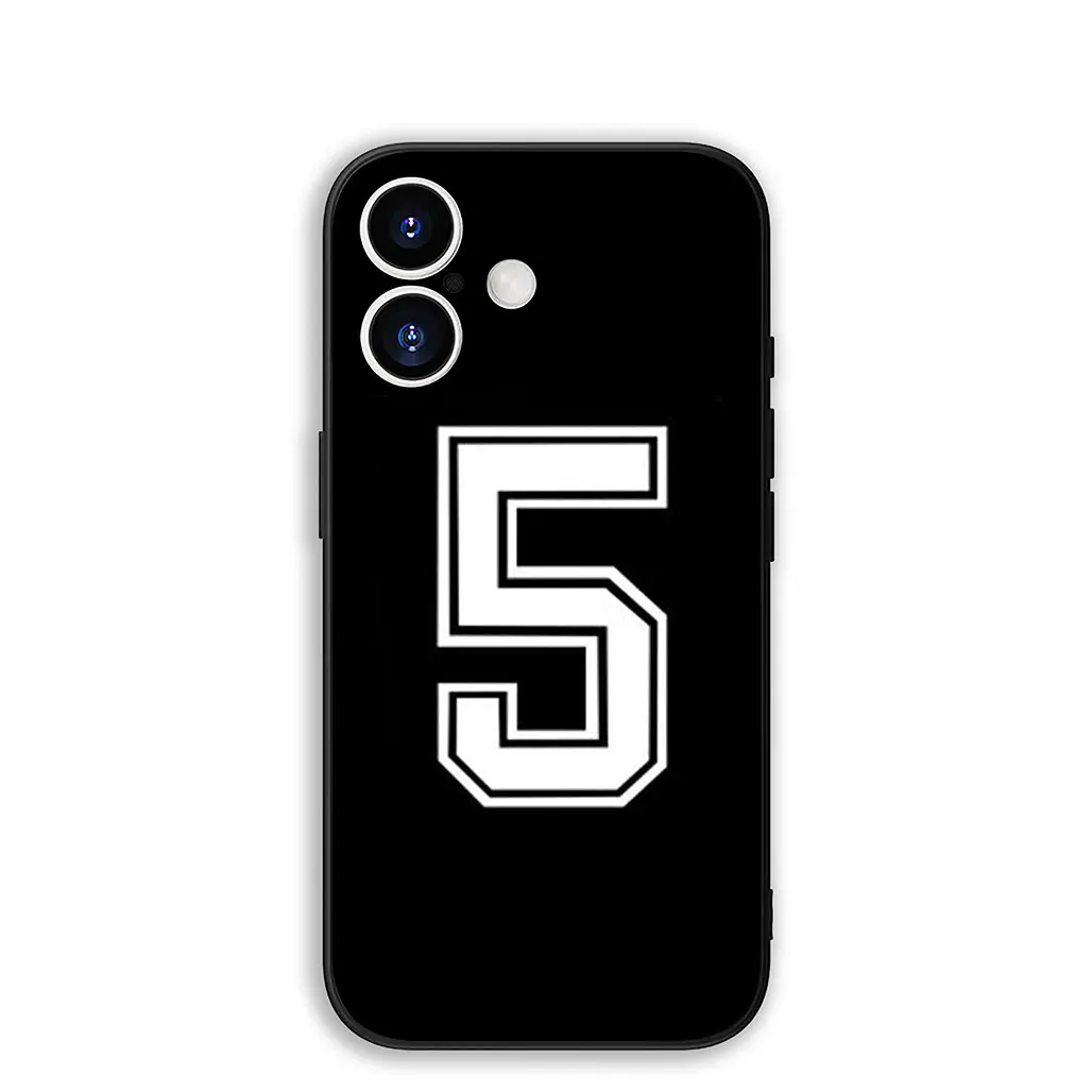 Sports-Themed Lucky Number Phone Case Cover