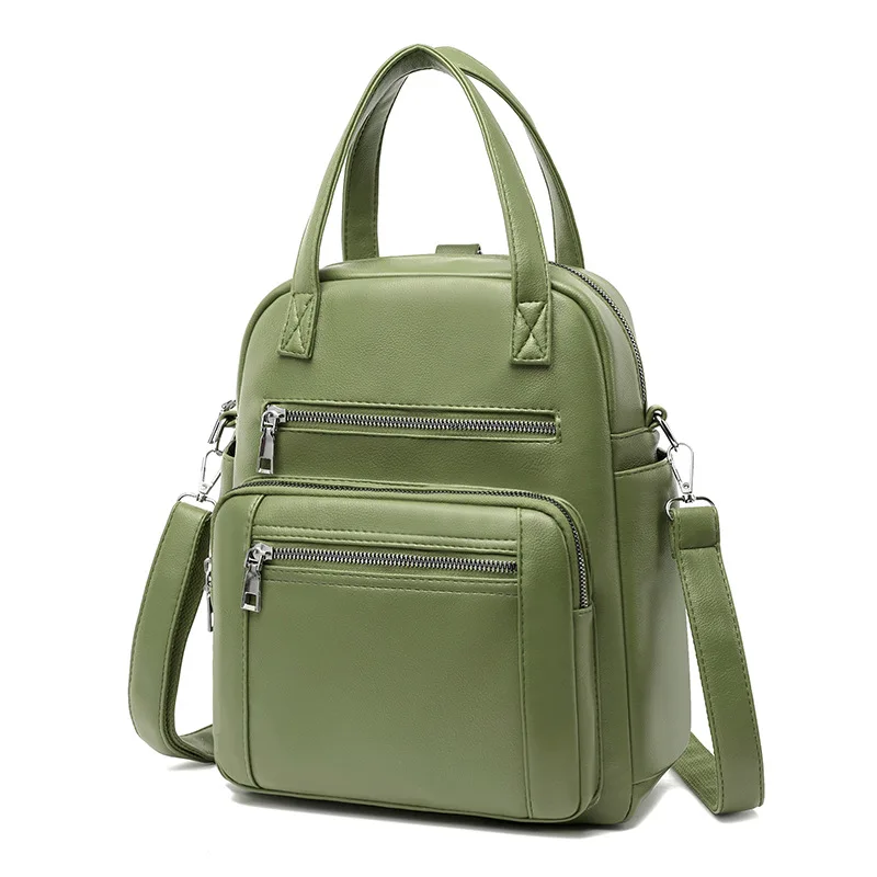 

Ladies Backpack Multifunction Women Backpacks Vintage Leather School Bags for Girls Shoulder Bags Women Bagpack Travel Mochilas