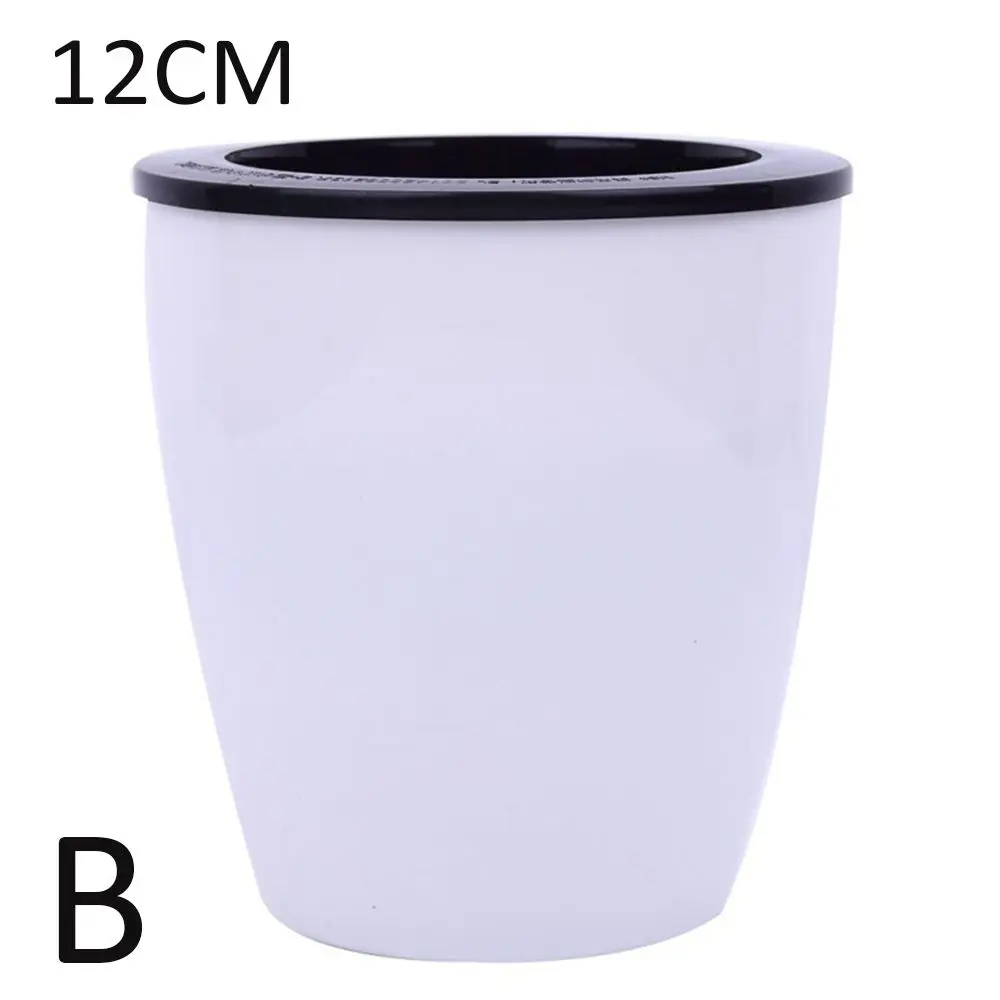 Resin Round Desktop Decorative Flower Basket Planter