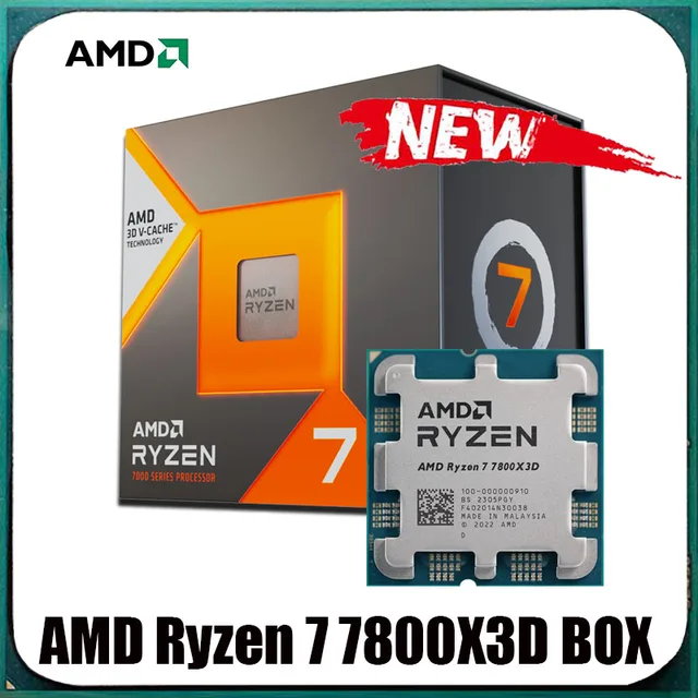 מעבד AMD Ryzen R7 7800X3D TRAY - ₪2,290