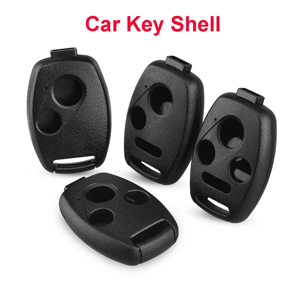 Car Key Shell Case Remote Control Fob Cover for HONDA 2 2+1 3 3+1 Buttons No Blade Chip for Accord CRV Civic 2007-2013 Key-Shell