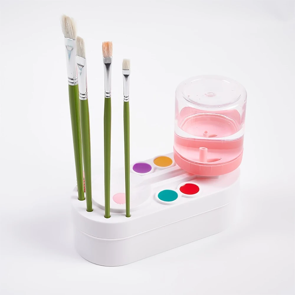 Paint Brush Cleaner With Drain Button Automatic Water Circulation Paint ...