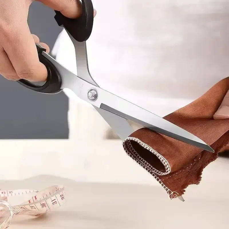 8-inch Stainless Steel Tailor Scissors Fabric Professional Sewing Tools Clothing Scissors Durable Convenient Practical Daily Use