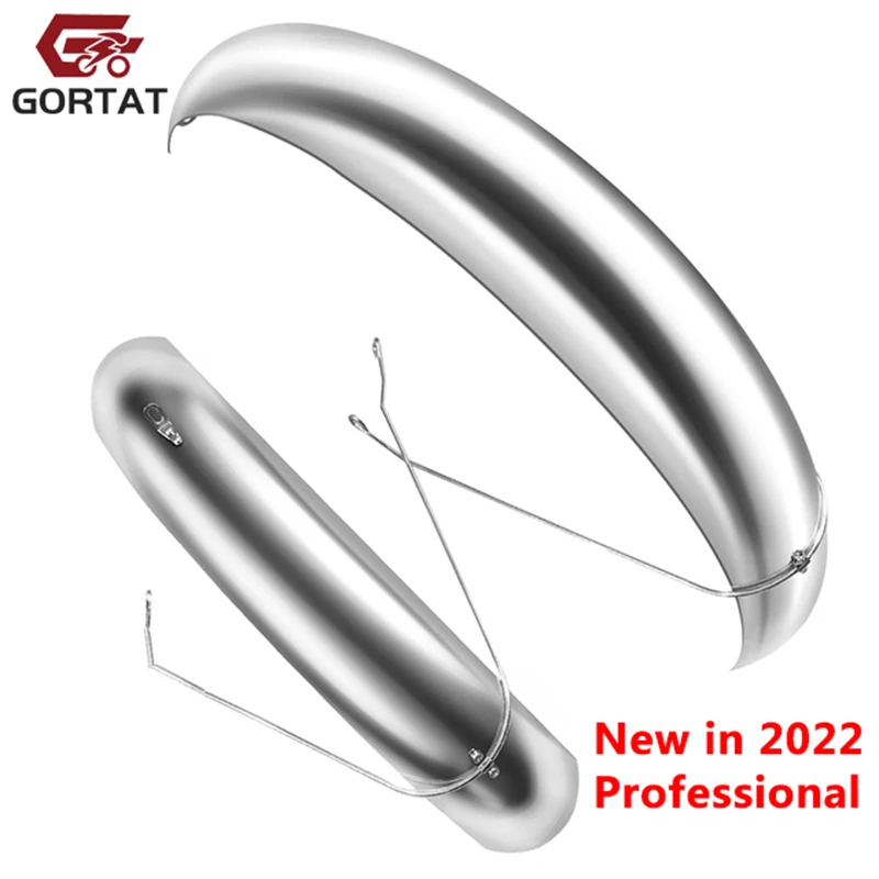 GORTAT Snow Bike Mudguard 26*4.0 Bikes Accessories Fat Bicycle Fender Front /Rear Full Encirclement Wings For Bicycles Bicicleta bicycle fender