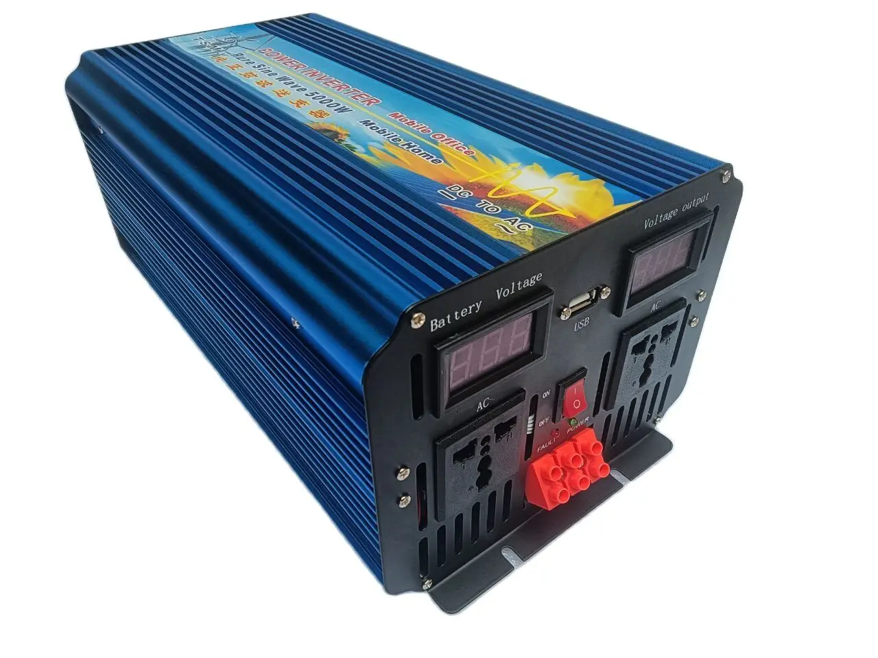 Inverter A Onda Sinusoidale Pura 5Kw 5000W Dc 36V A Ac 220V 60Hz Inversor
