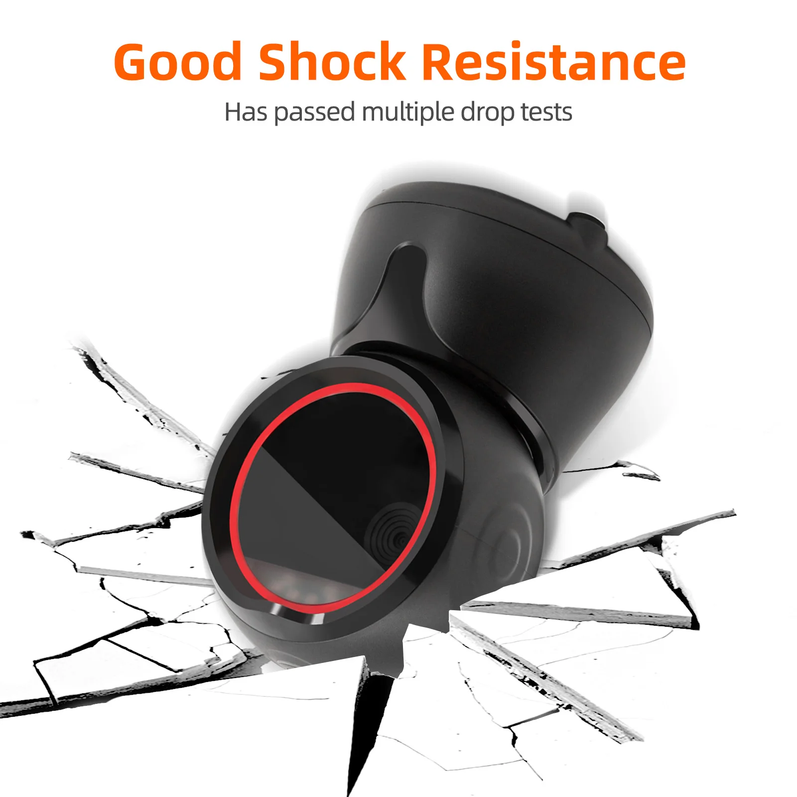 X7-800 2D Desktop Barcode Scanner Omnidirectional Hands-Free Wired USB Big Barcode Reader 1D QR Screen Barcodes Scanning
