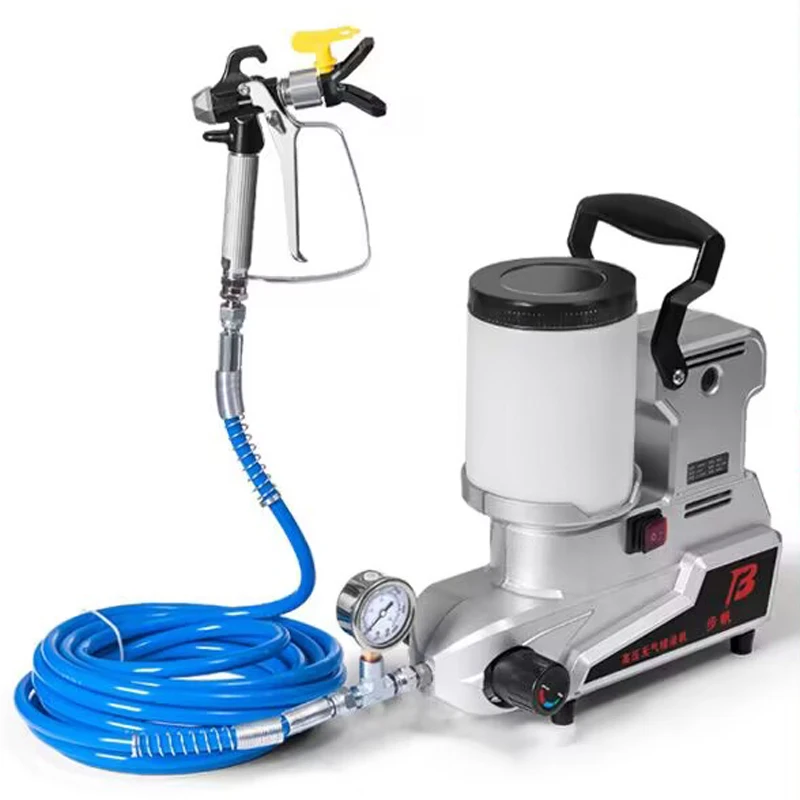 

High pressure spraying machine New airless spray machine portable small Real stone paint/paint spraying