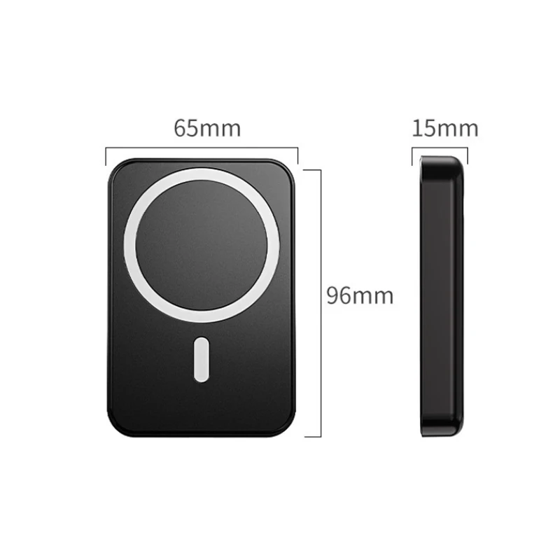 Large Capacity Power Bank 20000mAh Portable Charger 120W Fast Charging Wireless PowerBank for IPhone Huawei Samsung Xiaomi 6