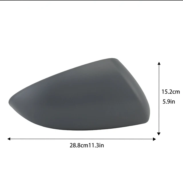 QUARKZMAN Cubierta De Espejo Retrovisor Derecho Para Nissan Qashqai J10 2007-2014 - Negro Brillante - Reemplazo De Tapa De Espejo - Cubiertas De
