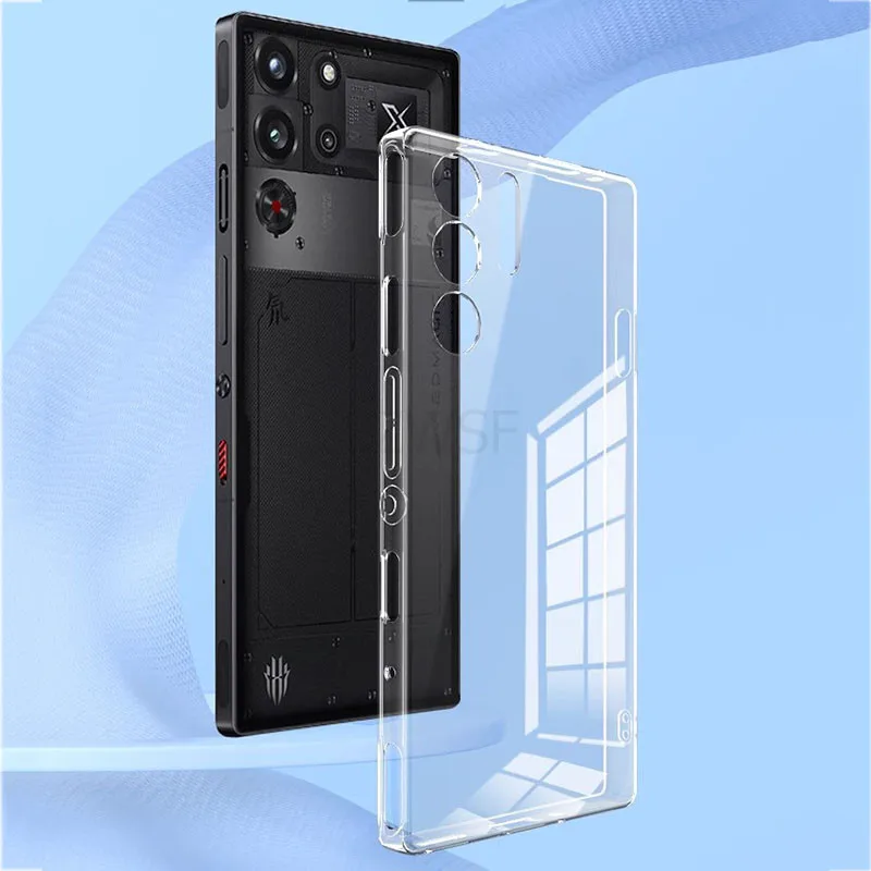 Sleek Slim Soft TPU Clear Transparent Phone Case Cover